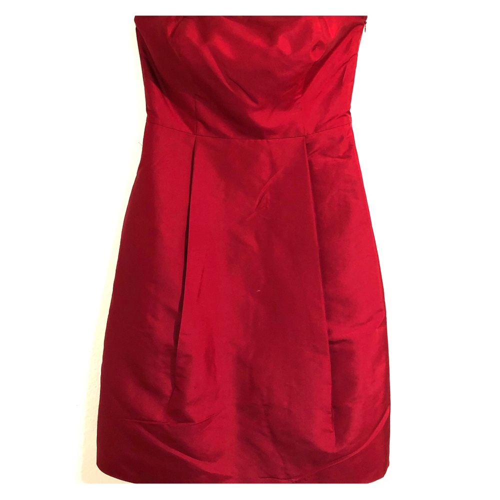 Ann Taylor red coctel dress